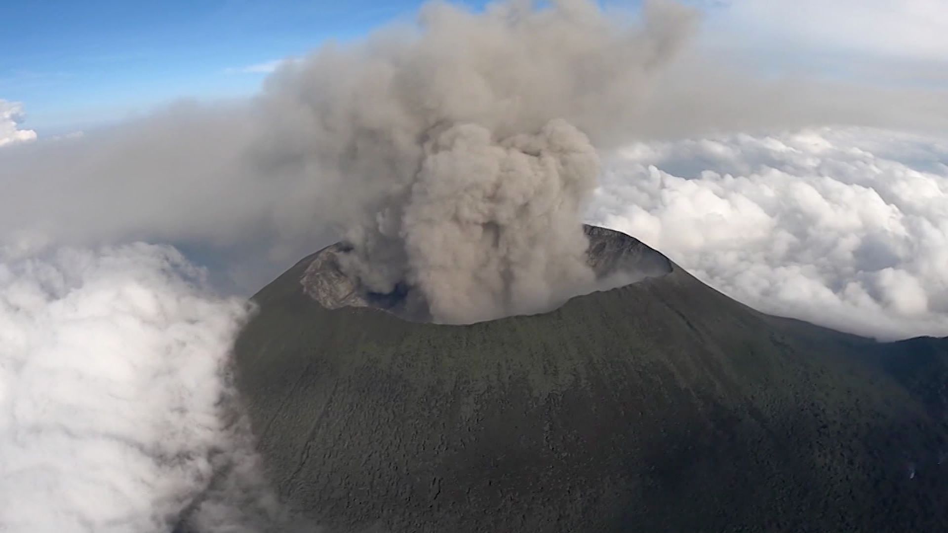 Mount Nyiragongo Volcano